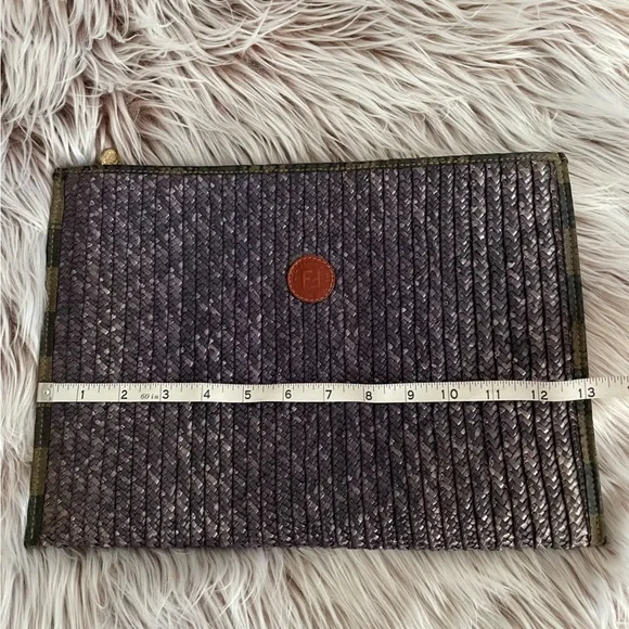 Fendi Woven Clutch - Picture 9 of 9